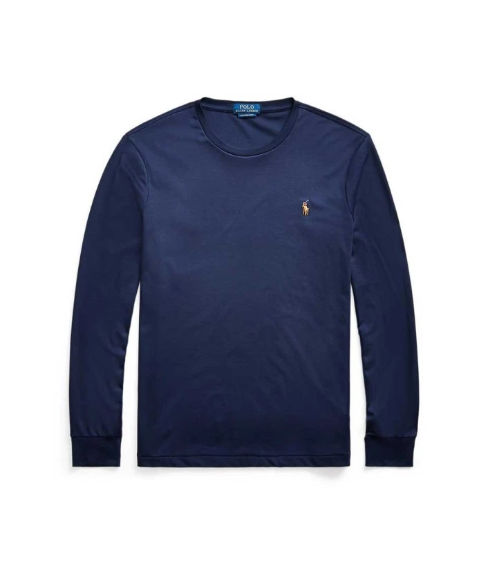 

Рубашка Поло с логотипом пони Ralph Lauren, синий