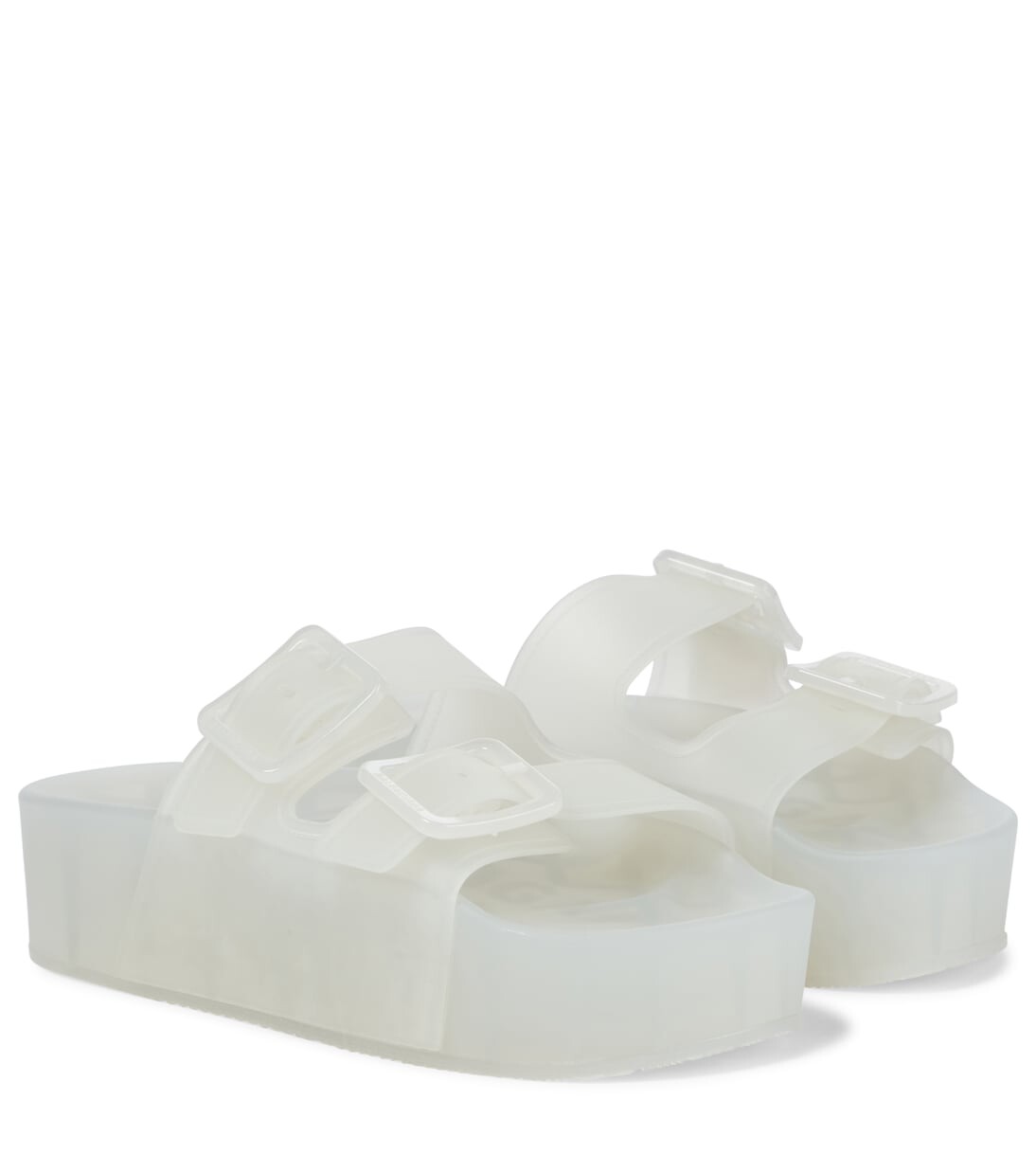 

Резиновые горки-платформы mallorca Balenciaga, белый