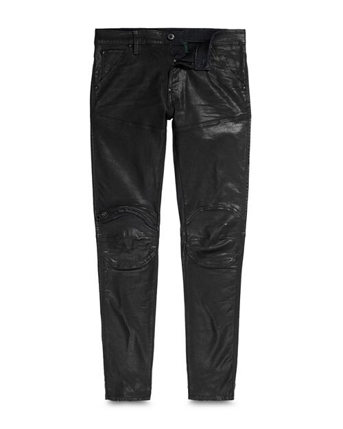 

Джинсы скинни 5620 3D с молнией до колена из черного денима с покрытием G-STAR RAW, цвет Black