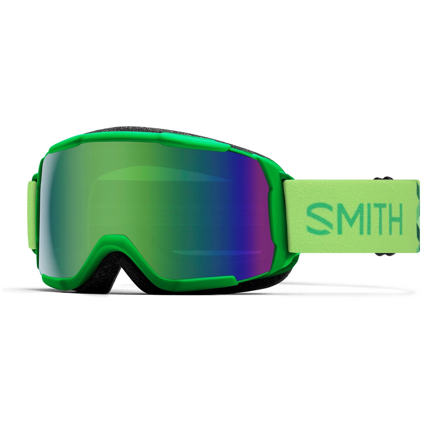 

Очки Smith Grom, цвет Slime Watch Your Step/Green Sol-X Mirror