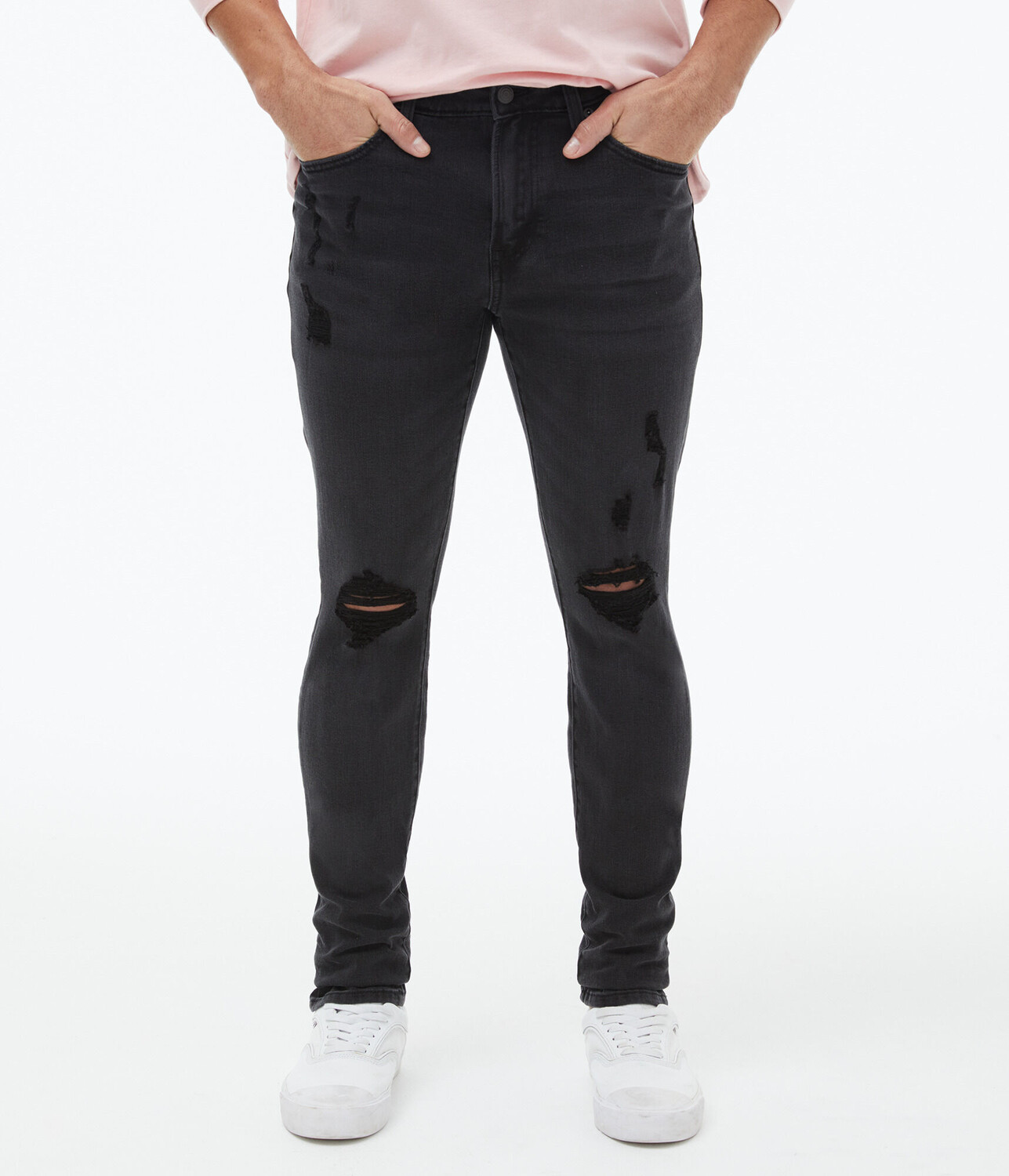 

Джинсы Ultra Skinny Stacked Premium Air Aeropostale, черный
