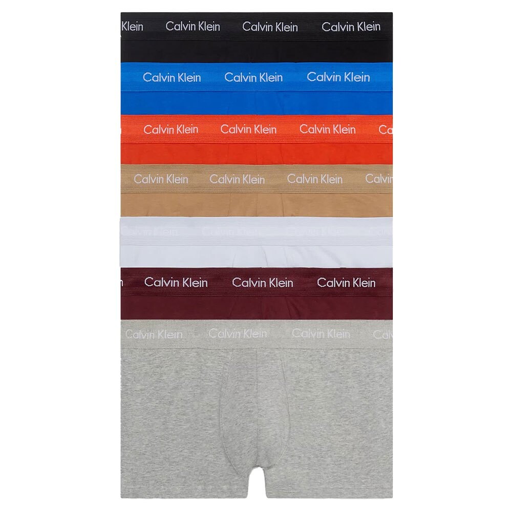 

Боксеры Calvin Klein Low Rise 7 шт, разноцветный