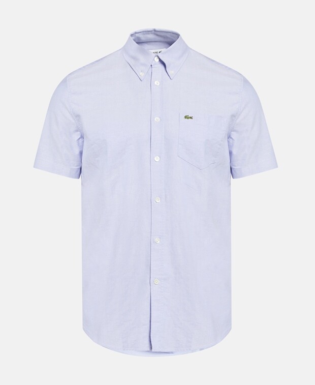 

Рубашка с короткими рукавами – стандартный крой Lacoste, светло-синий