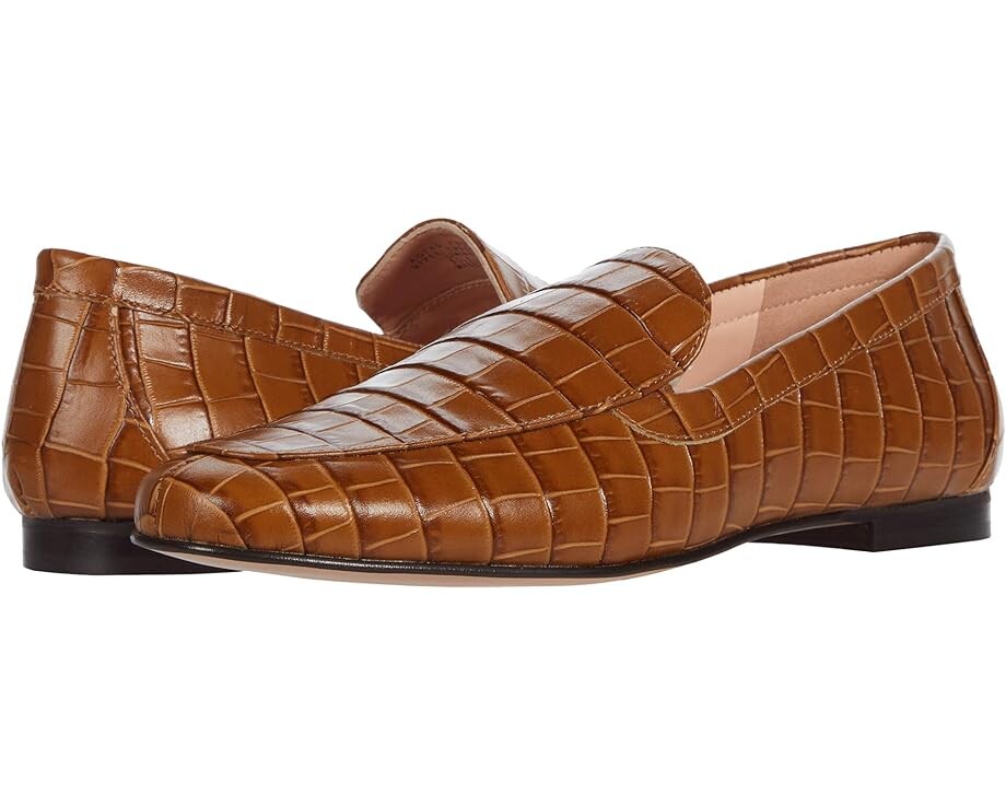 Балетки J.Crew Leather Jude Smoking Slipper, цвет Dark Cedar