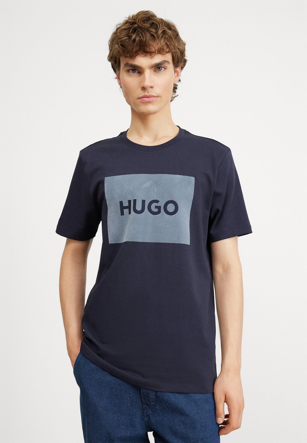 

Футболка с принтом Dulive HUGO, цвет dark blue