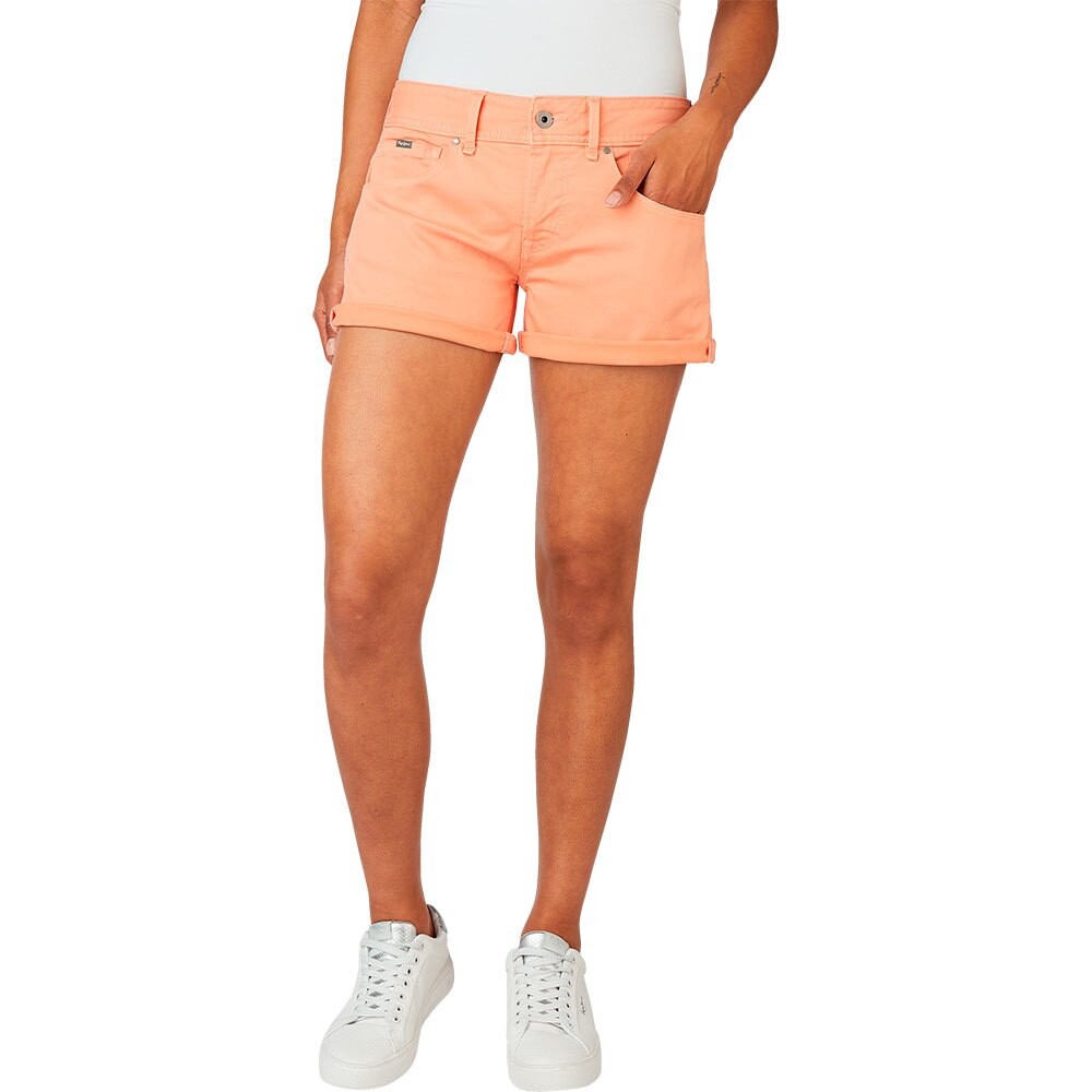 

Шорты Pepe Jeans Siouxie 1/4, оранжевый