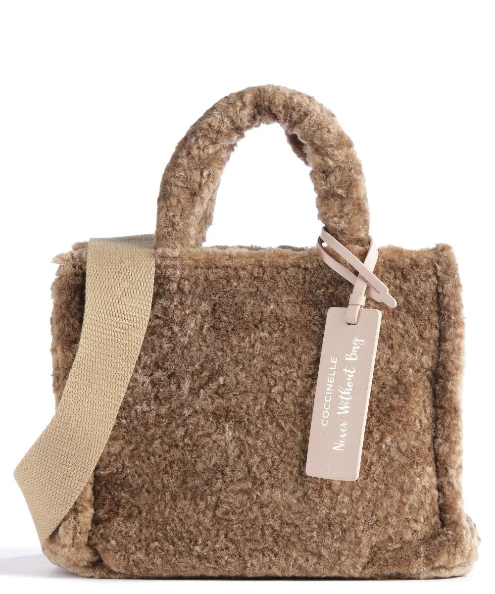 

Сумка Never Without Bag Astrak из искусственного меха Coccinelle, коричневый