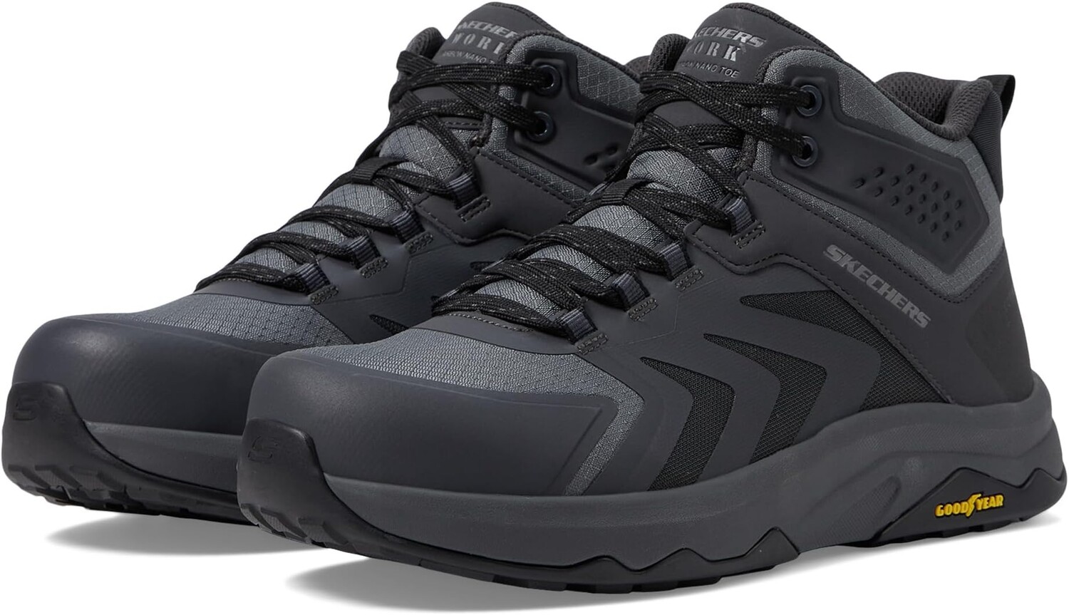

Кроссовки SKECHERS Work Speed-Flex Trekker Mid Comp Toe, цвет Charcoal