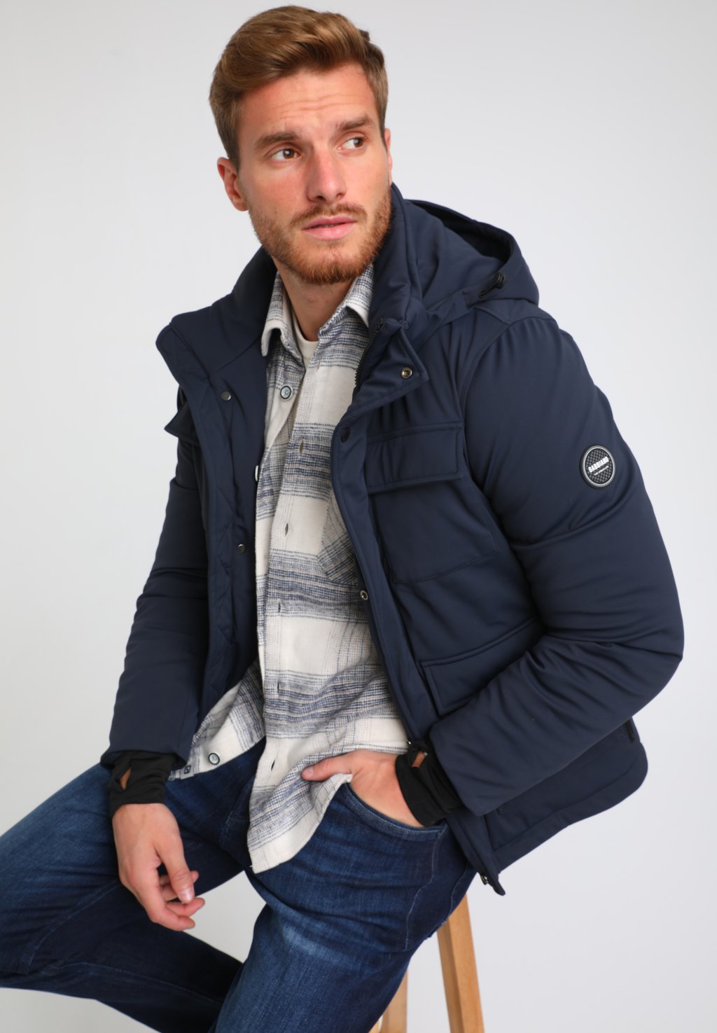 Зимняя куртка Gabbiano, темно-синяя зимняя куртка gabbiano цвет navy