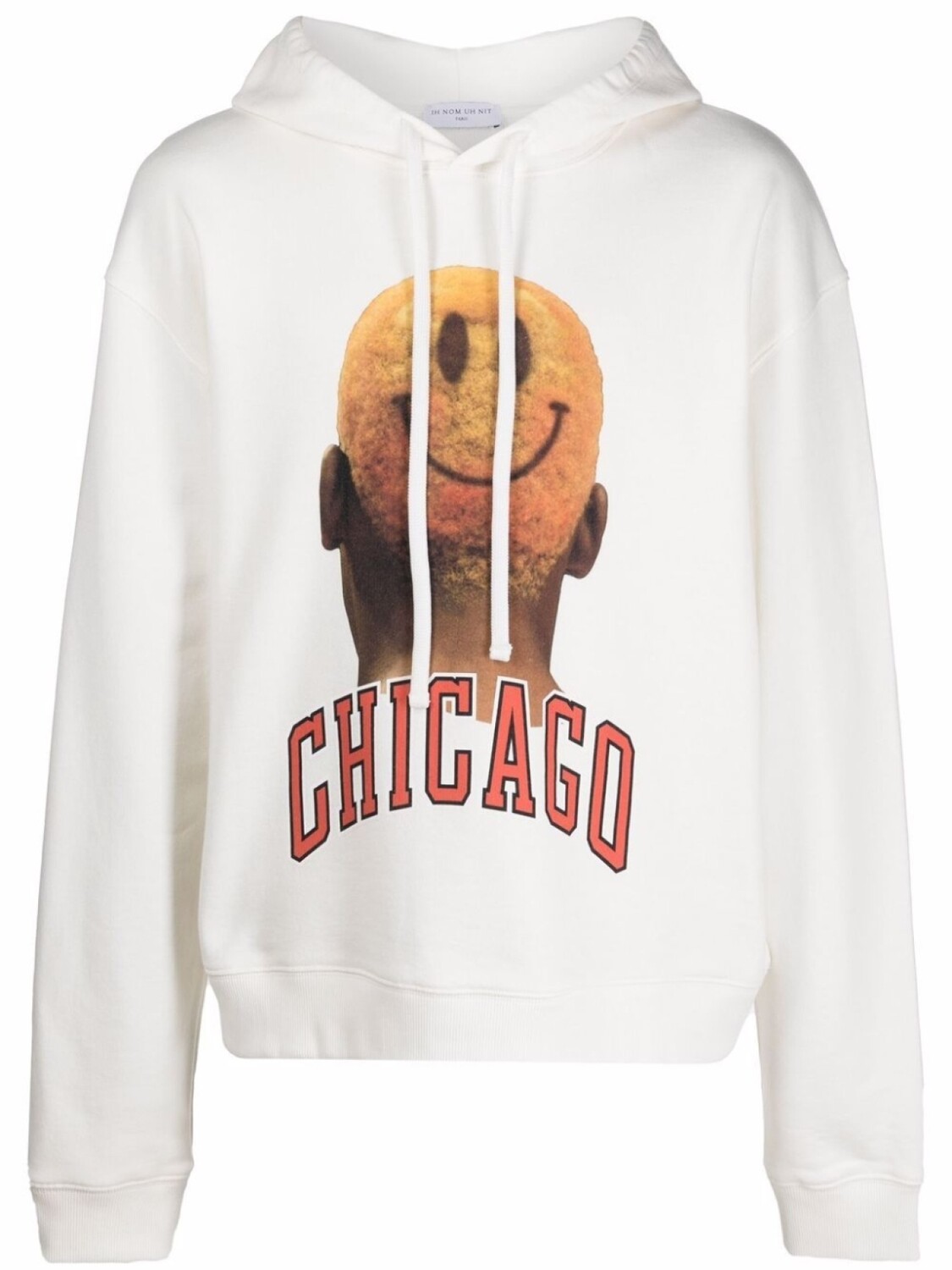 

Худи с принтом Chicago Ih Nom Uh Nit, белый