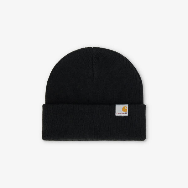 

Шапка Stratus, низкая вязаная шапочка Carhartt Wip, черный