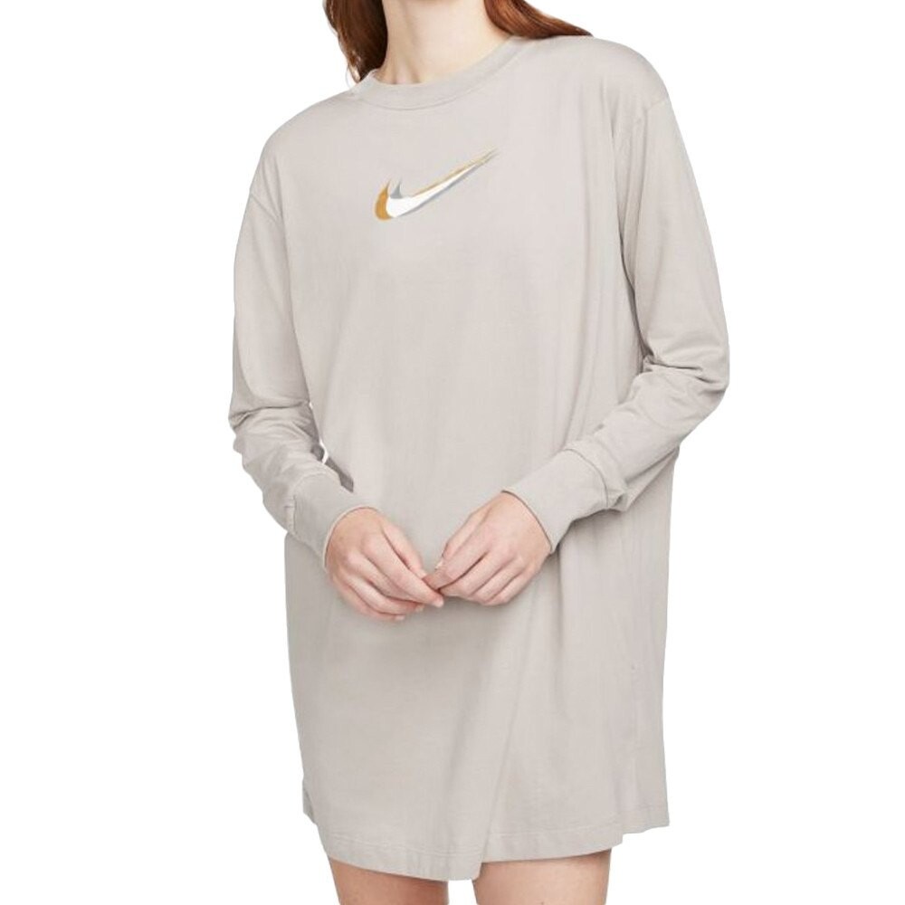 

Платье с длинным рукавом Nike DO2580-033, серый