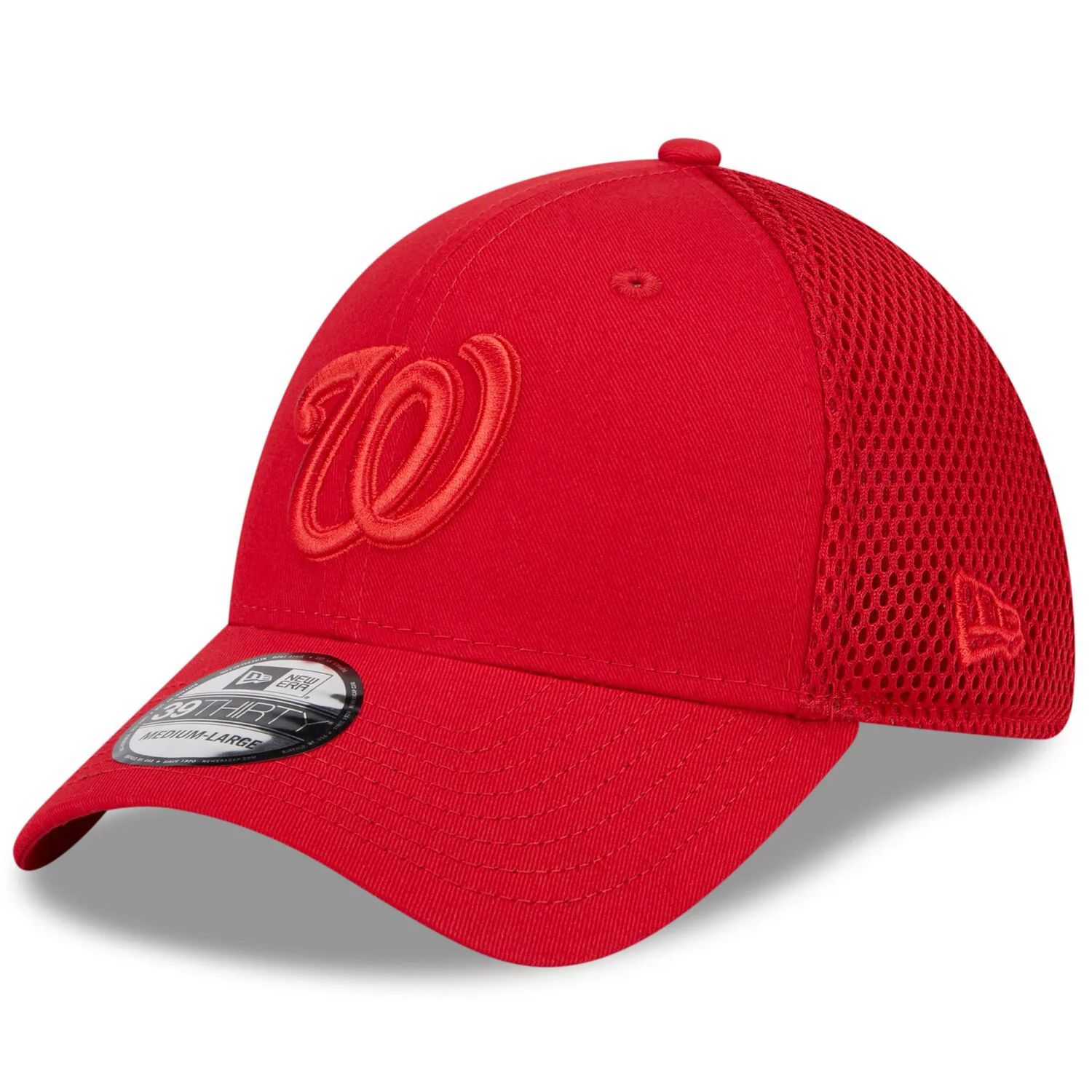 

Мужская кепка New Era Red Washington Nationals Tonal Team Neo 39THIRTY Flex Hat