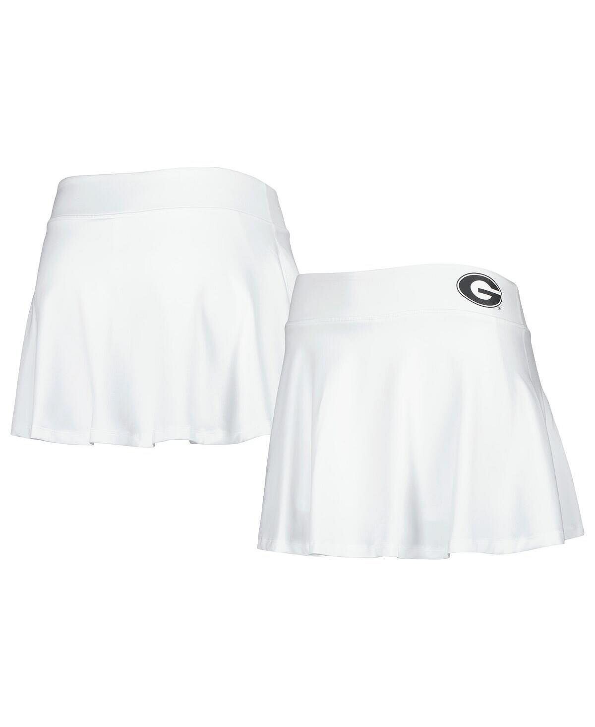 

Женская струящаяся юбка White Georgia Bulldogs ZooZatz, белый