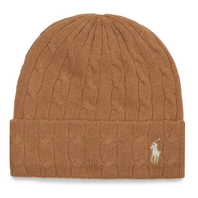 

Шапка Polo Ralph Lauren, бежевый
