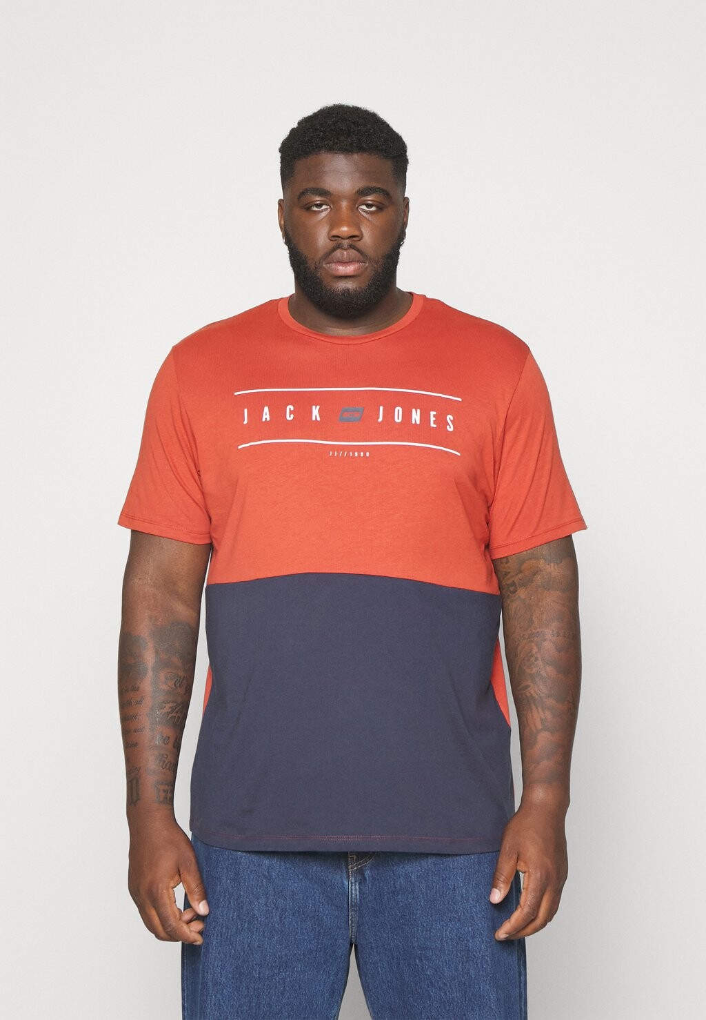 

Футболка с принтом Jack & Jones, красный
