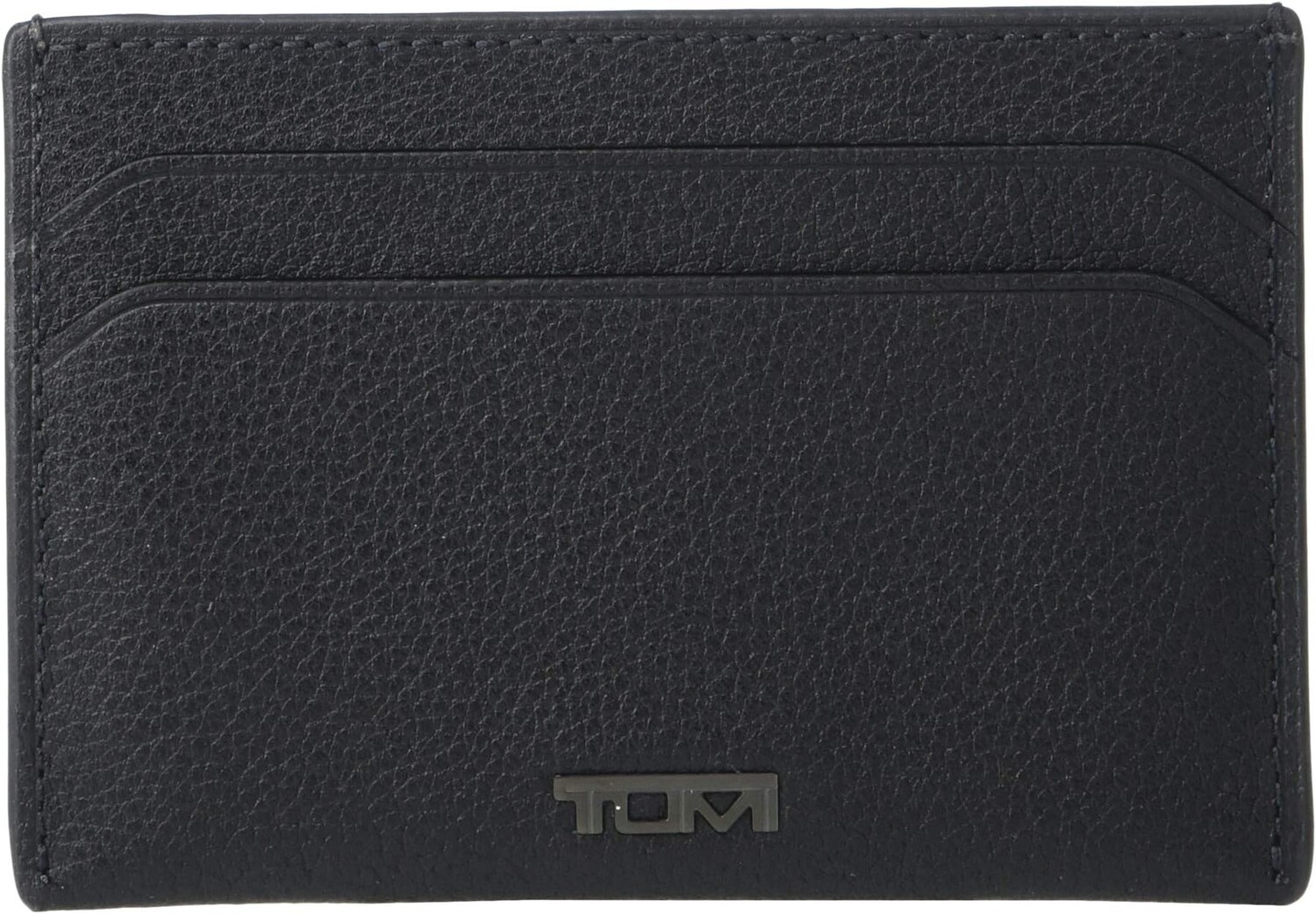 Кошелек Nassau Money Clip Card Case Tumi, цвет Black Textured