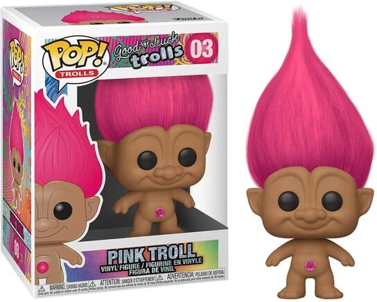 

Funko POP! Кино, коллекционная фигурка, Тролли, Розовый Тролль