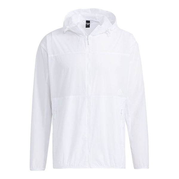 Куртка adidas Sports Windproof Woven Hooded Jacket White, белый
