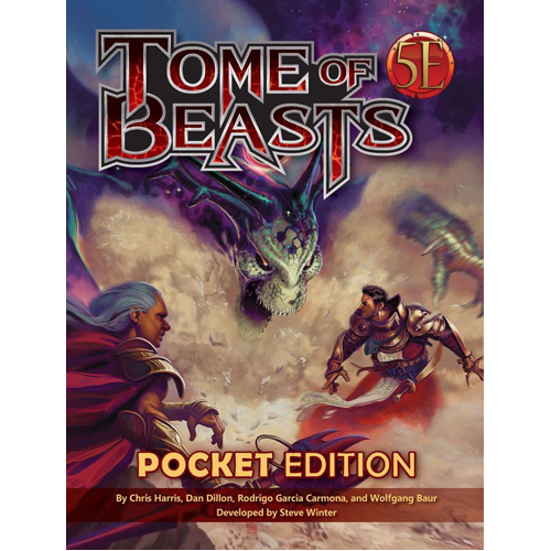цена Книга Tome Of Beasts Ii Pocket Edition (5E) Kobold Press