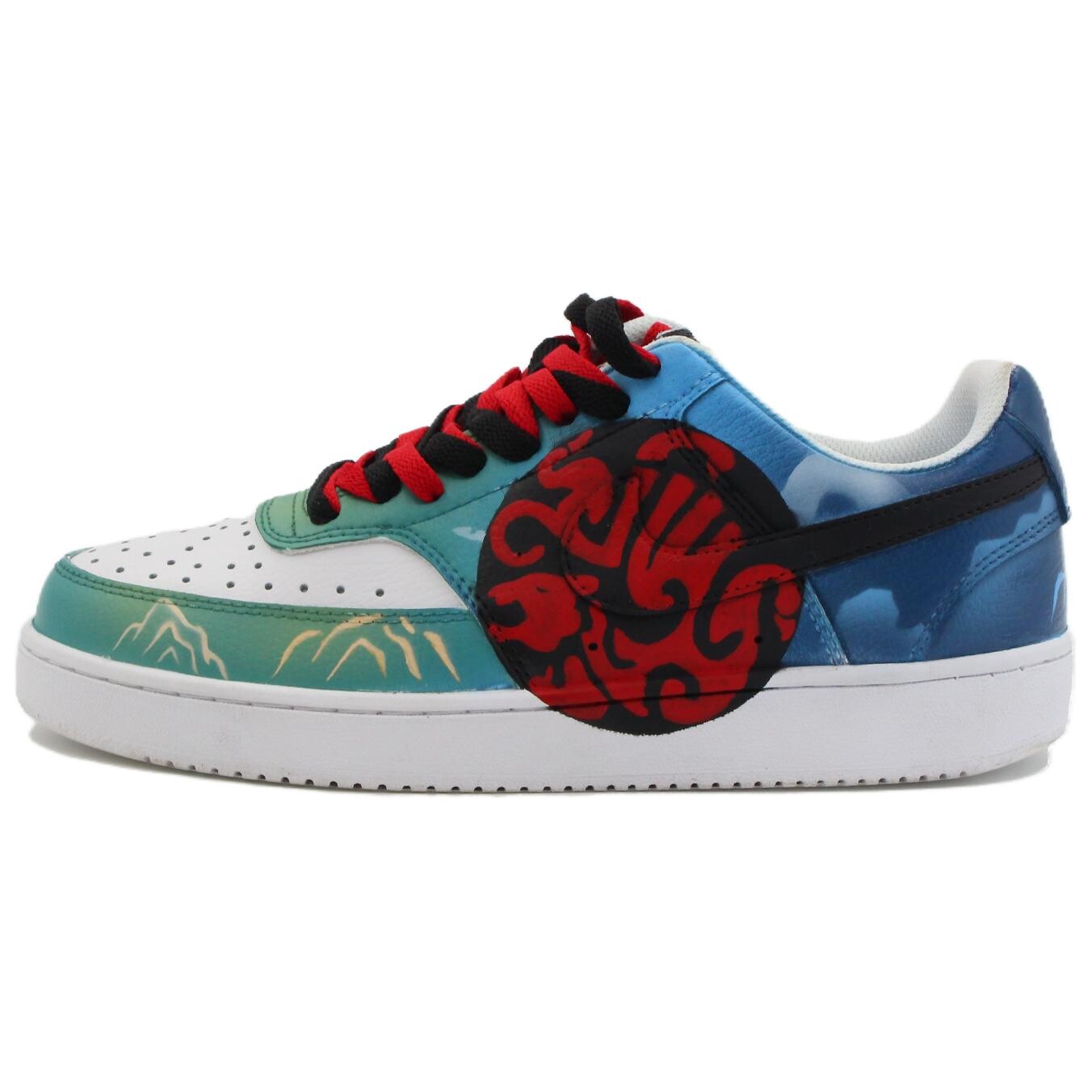 

Кроссовки Nike Court Vision 1 Skateboarding Shoes Unisex Low-top Red/Black, цвет Jasper