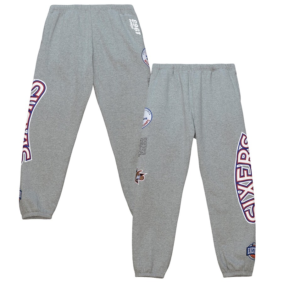 

Спортивные брюки Mitchell & Ness Philadelphia 76Ers, серый