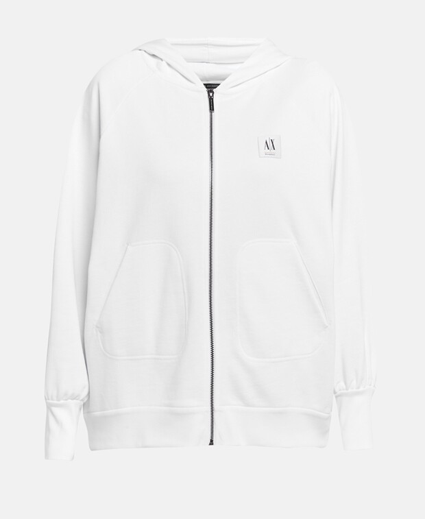 

Толстовка с капюшоном Armani, белый