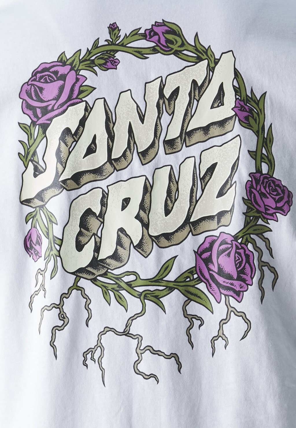 

Футболка с набивным рисунком Entangled Unisex Santa Cruz, белая