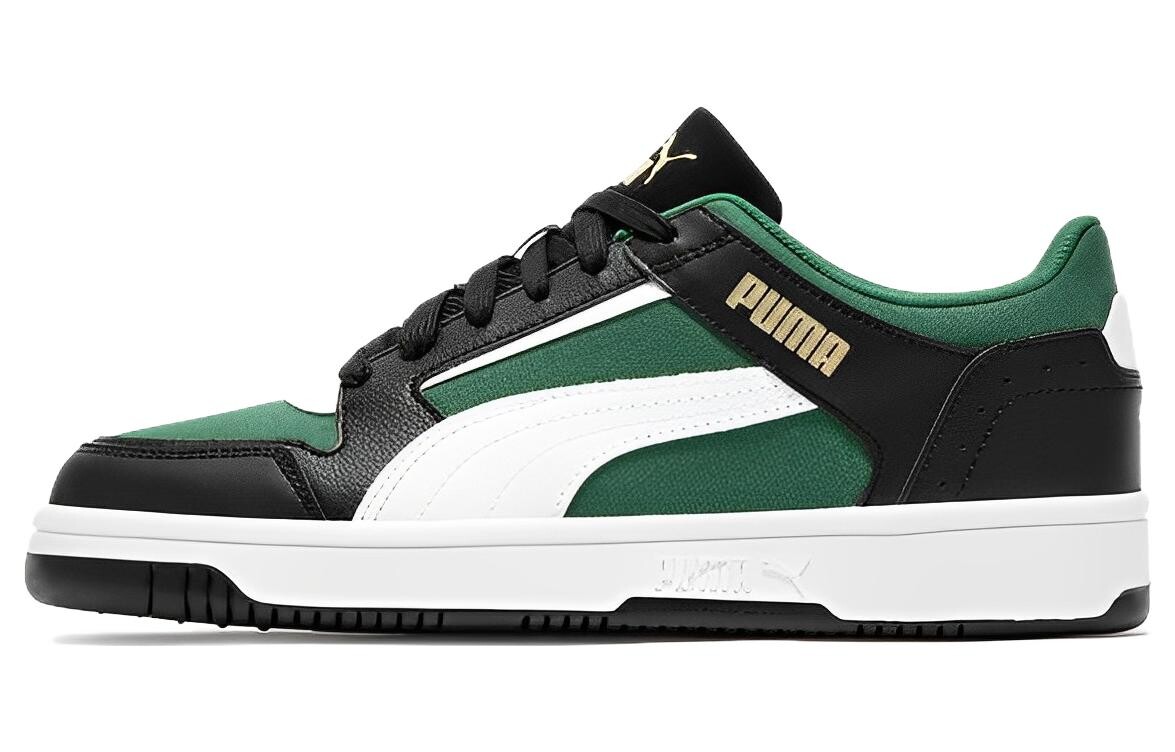 

Puma Унисекс Кроссовки Puma REBOUND для скейтбординга Зеленый/белый/черный