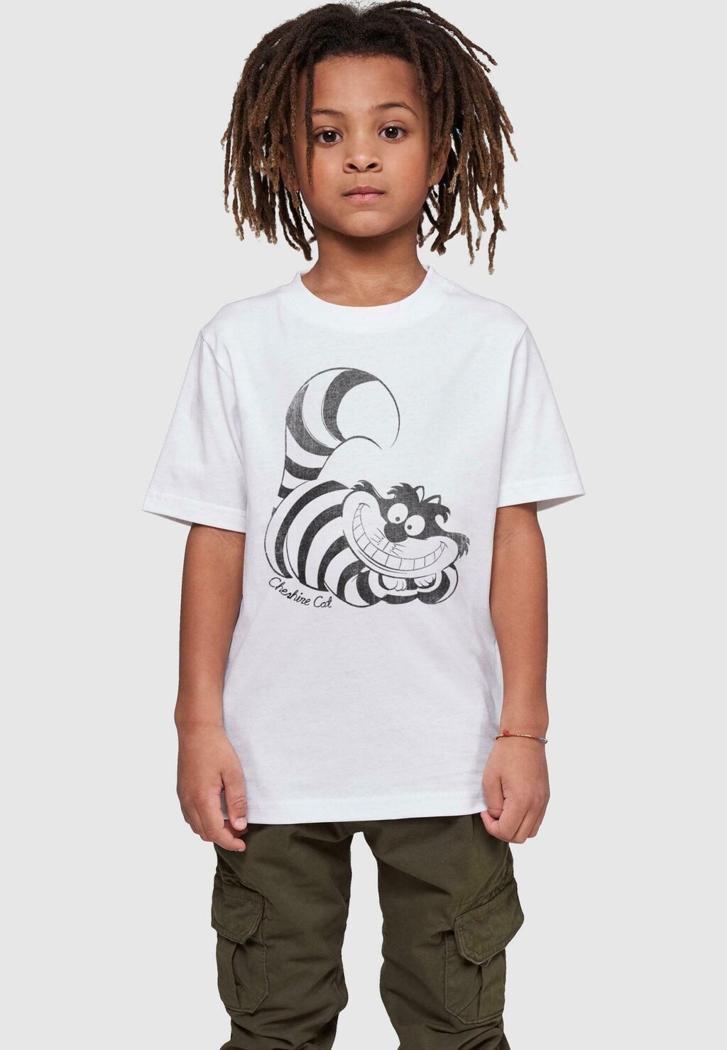 

Футболка с принтом ALICE IN WONDERLAND CHESHIRE CAT MON ABSOLUTE CULT, цвет white