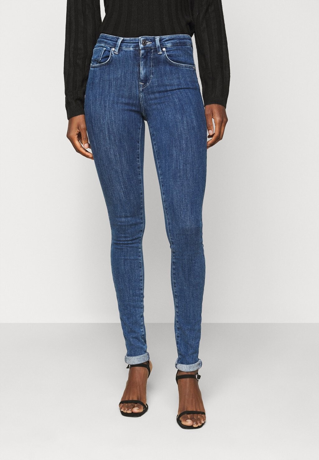 

Джинсы Skinny Fit ONLY Tall, темно-синий