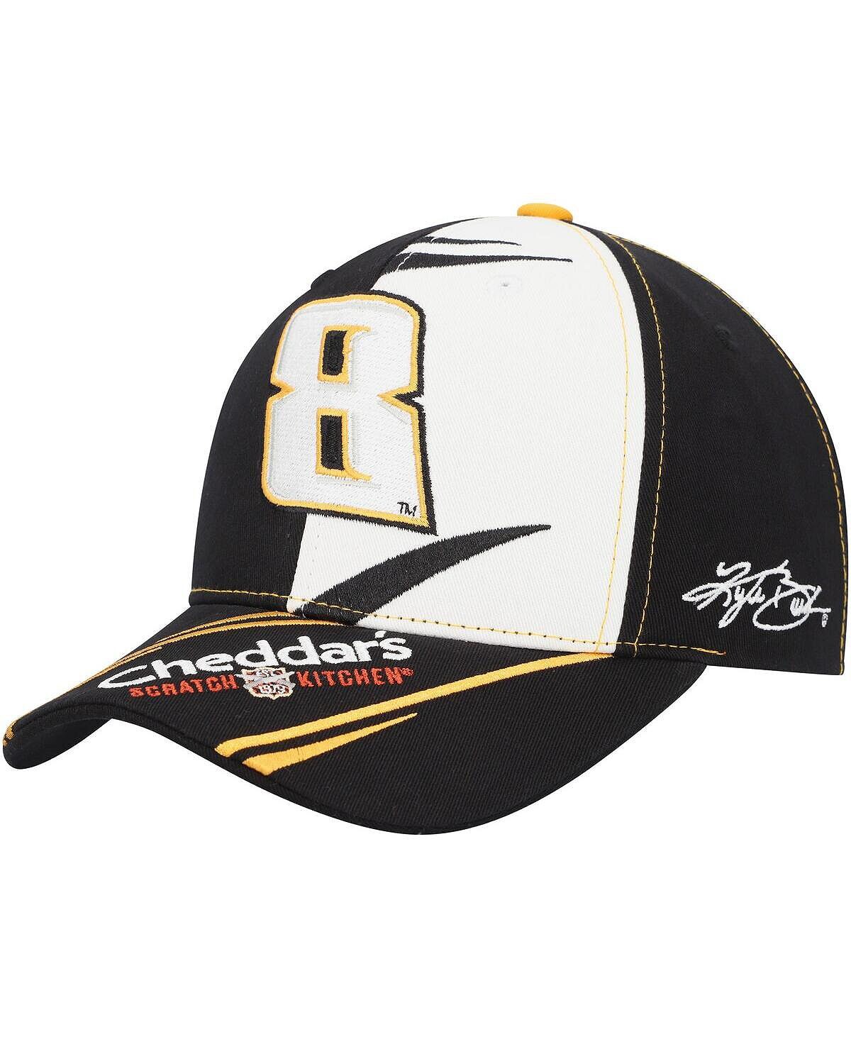 

Мужская черная шляпа Snapback Kyle Busch Cheddar's Element Snapback New Era