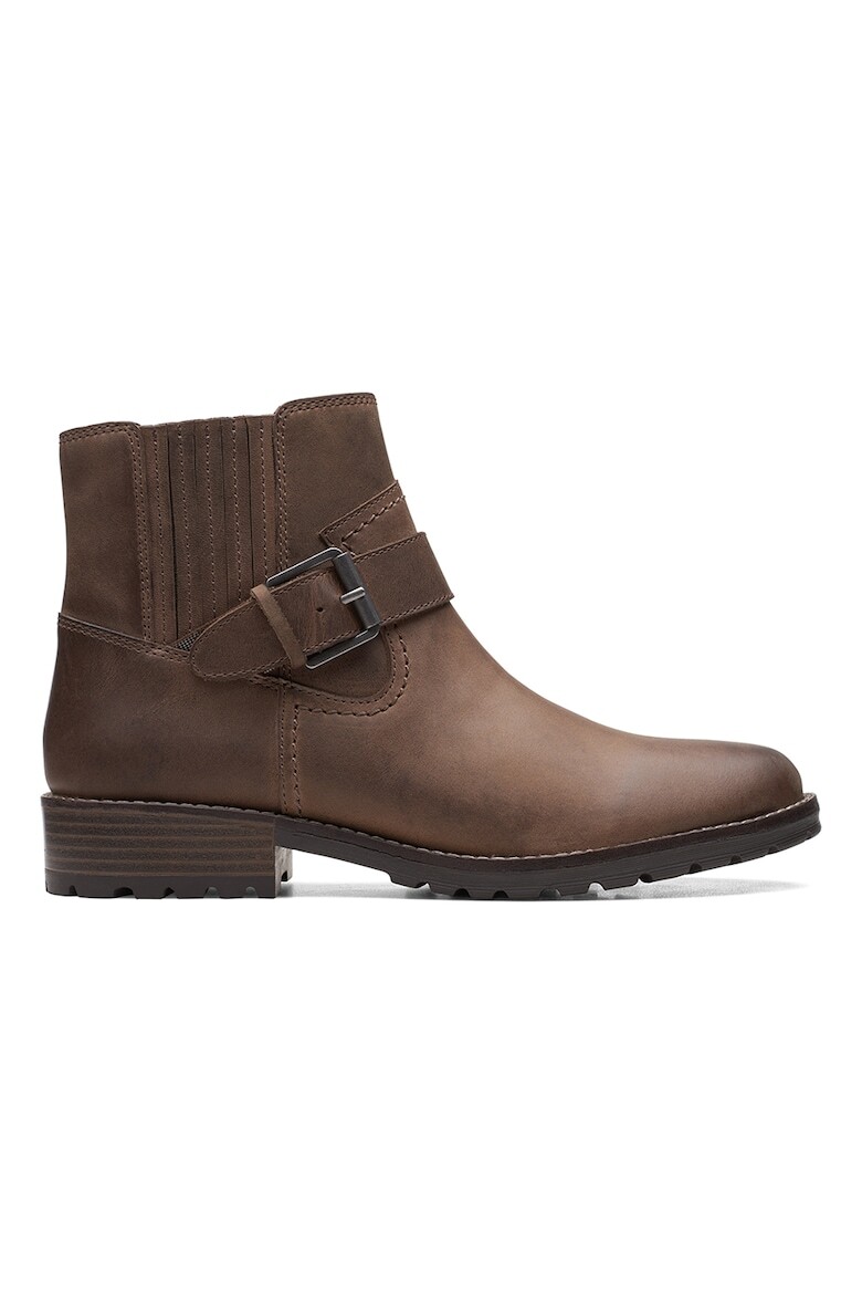 

Ну кожаные сапоги Clarks, коричневый