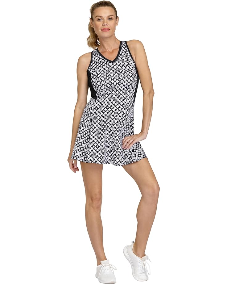 Платье Tail Activewear Anthea V-Neck Flounce Tennis, цвет Diamond Petals