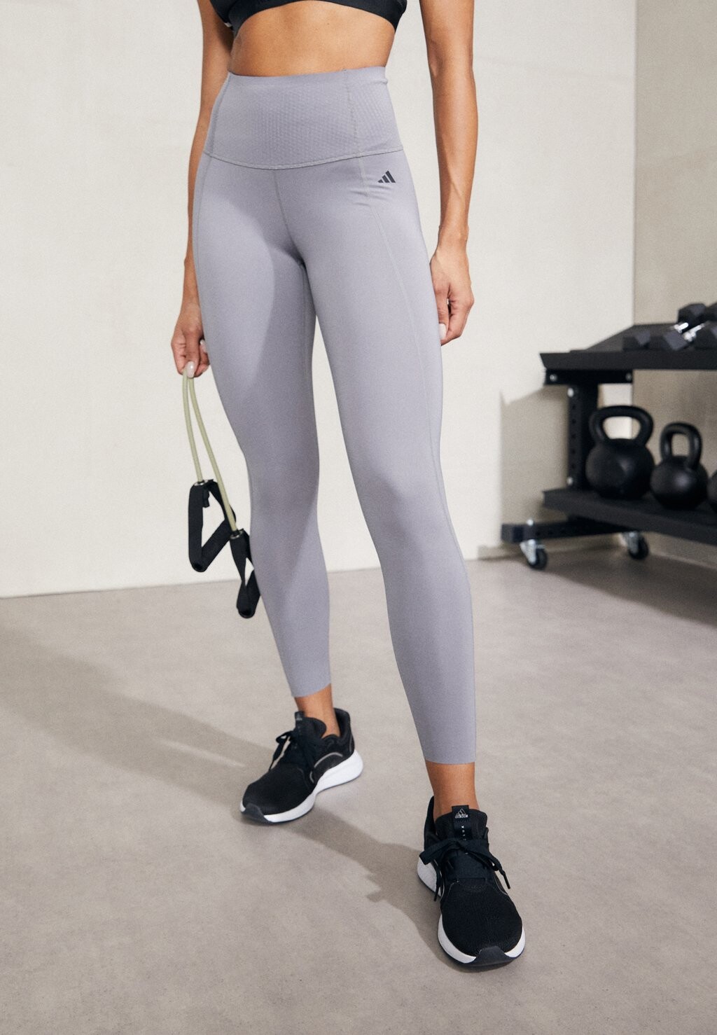 

Леггинсы POWER 7/8 adidas Performance, цвет grey three