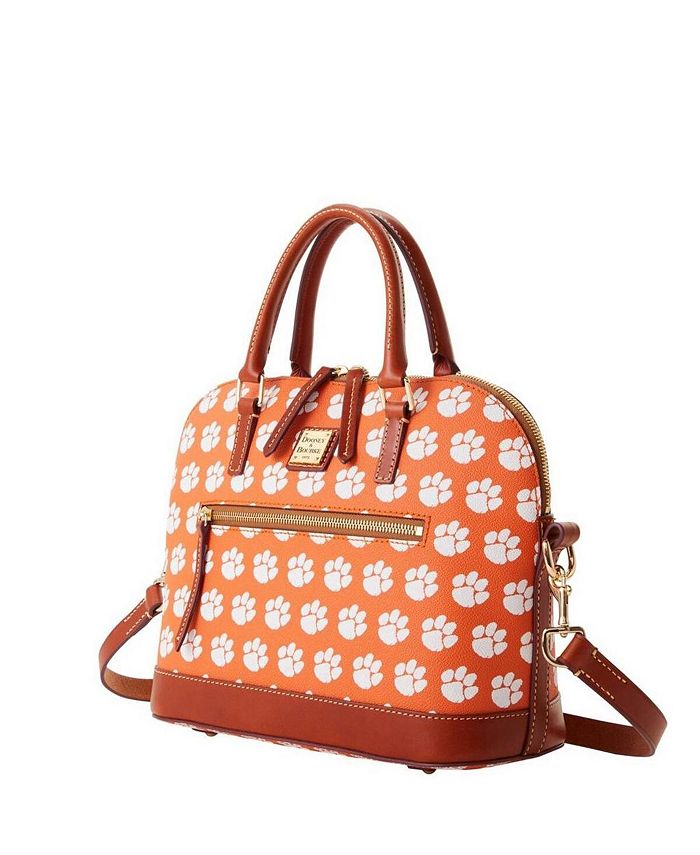 

Женская сумка-саквояж на молнии Clemson Tigers Signature Dooney & Bourke, оранжевый