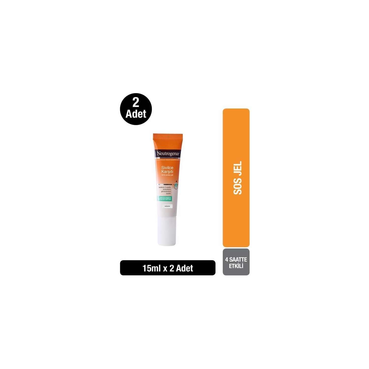Гель Neutrogena Visably Clear Sauce 15 мл, 2 шт acne treatment gel refreshing moisturizing natural acne scar removal acne removal herbal acne gel
