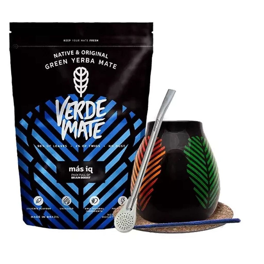 

Стартовый набор Чашка Bombilla Mate + Yerba Mate Verde IQ Marka Niezdefiniowana