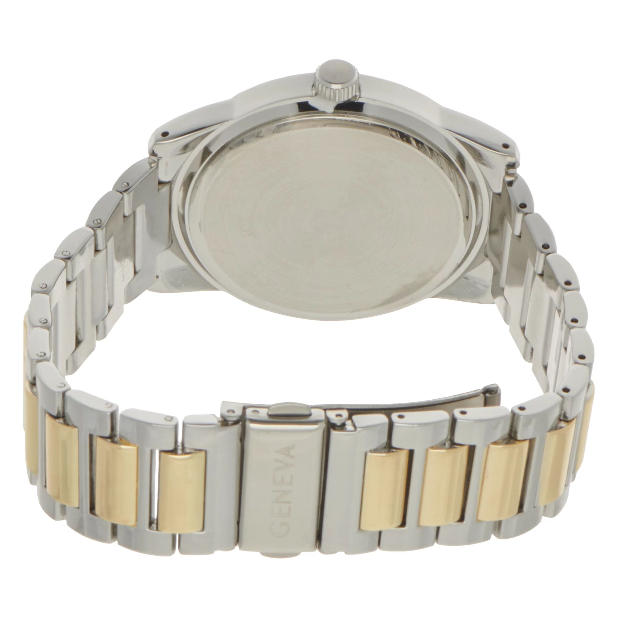 Двухцветные мужские часы с браслетом Diamond Accent - KHA0011TTG Geneva geneva 1 10 000