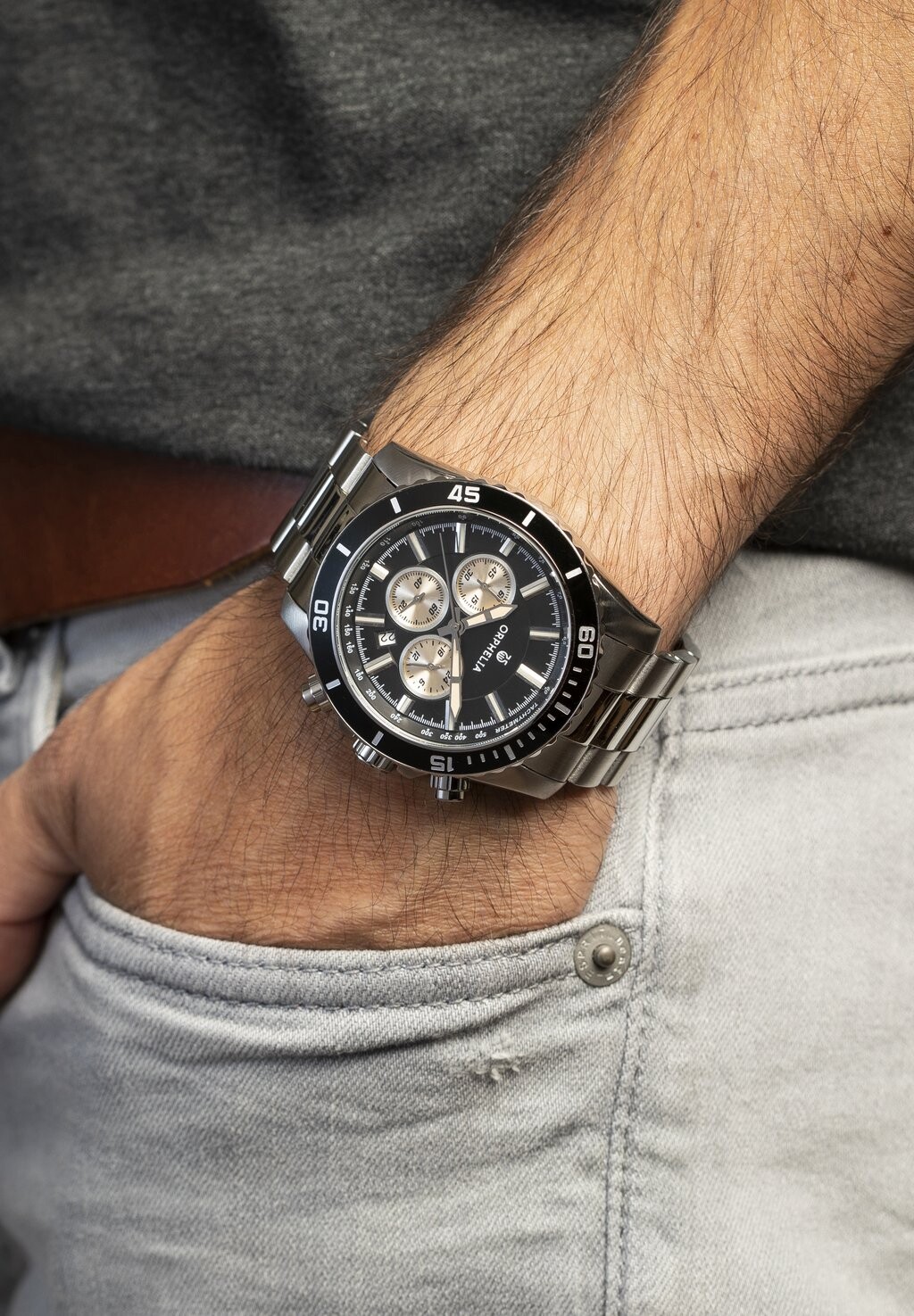 

Хронограф Orphelia, цвет silver/black