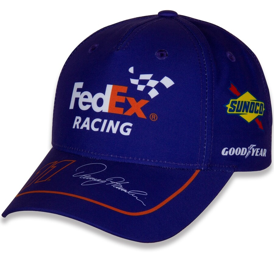 

Бейсболка Joe Gibbs Racing Team Collection Denny Hamlin, фиолетовый