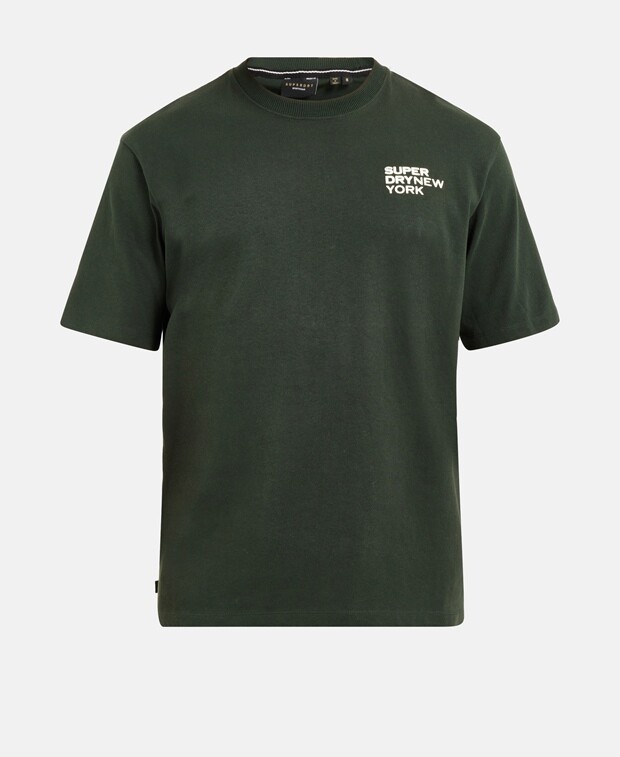 

Футболка Superdry, темно-зеленый