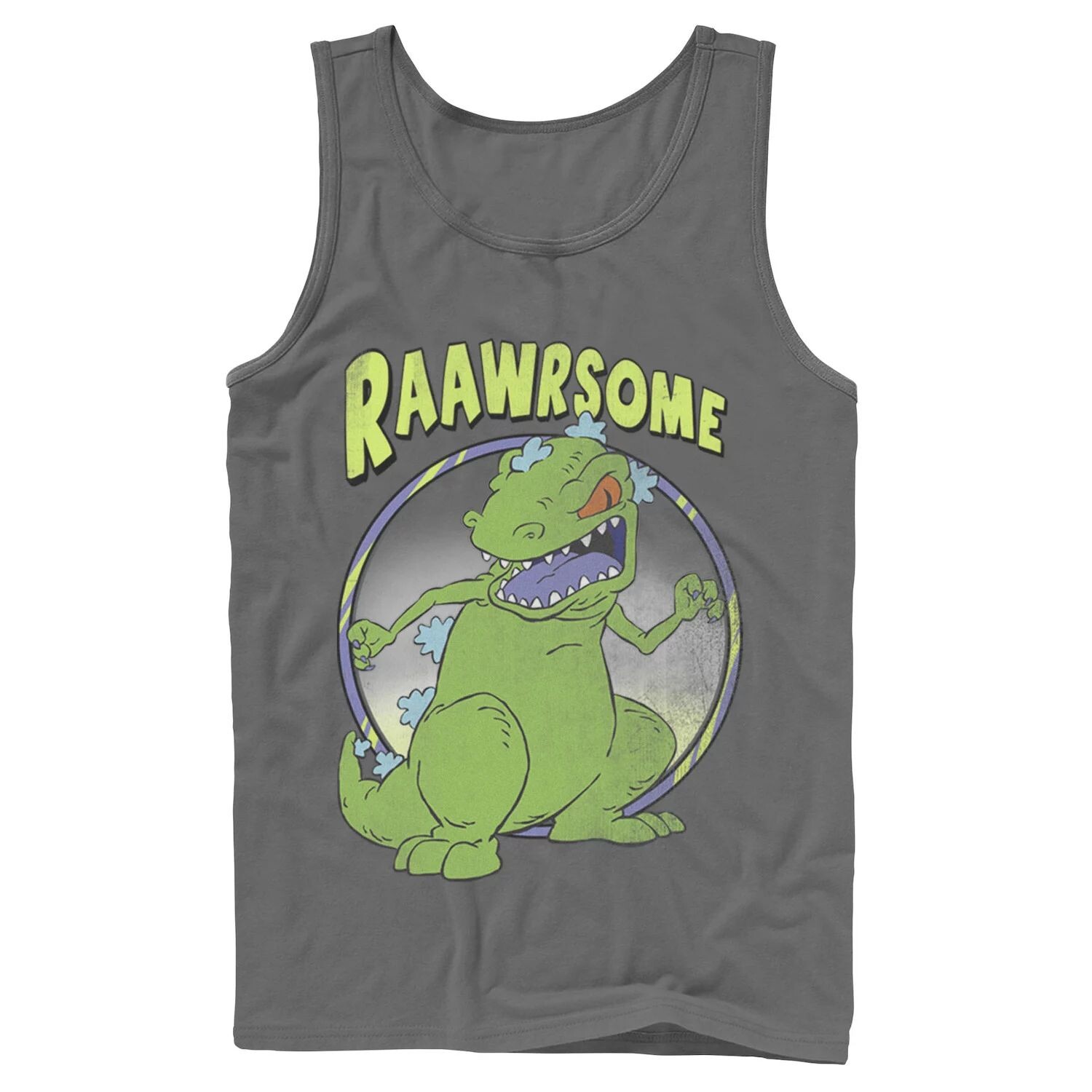 

Мужская майка RugRats Reptar Raawrsome Licensed Character