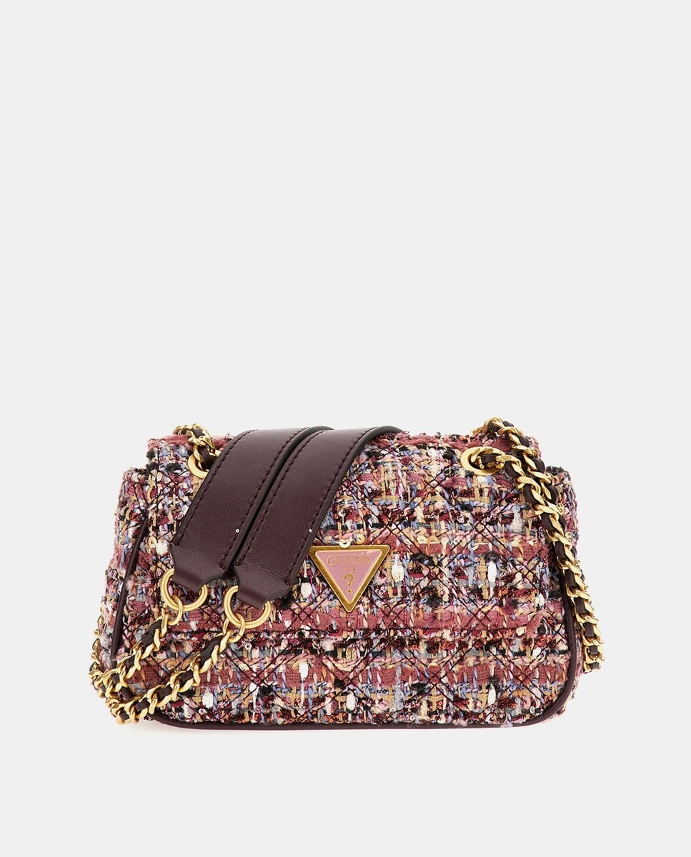 

Маленькая сумка через плечо Giully из разноцветного твида Guess, мультиколор