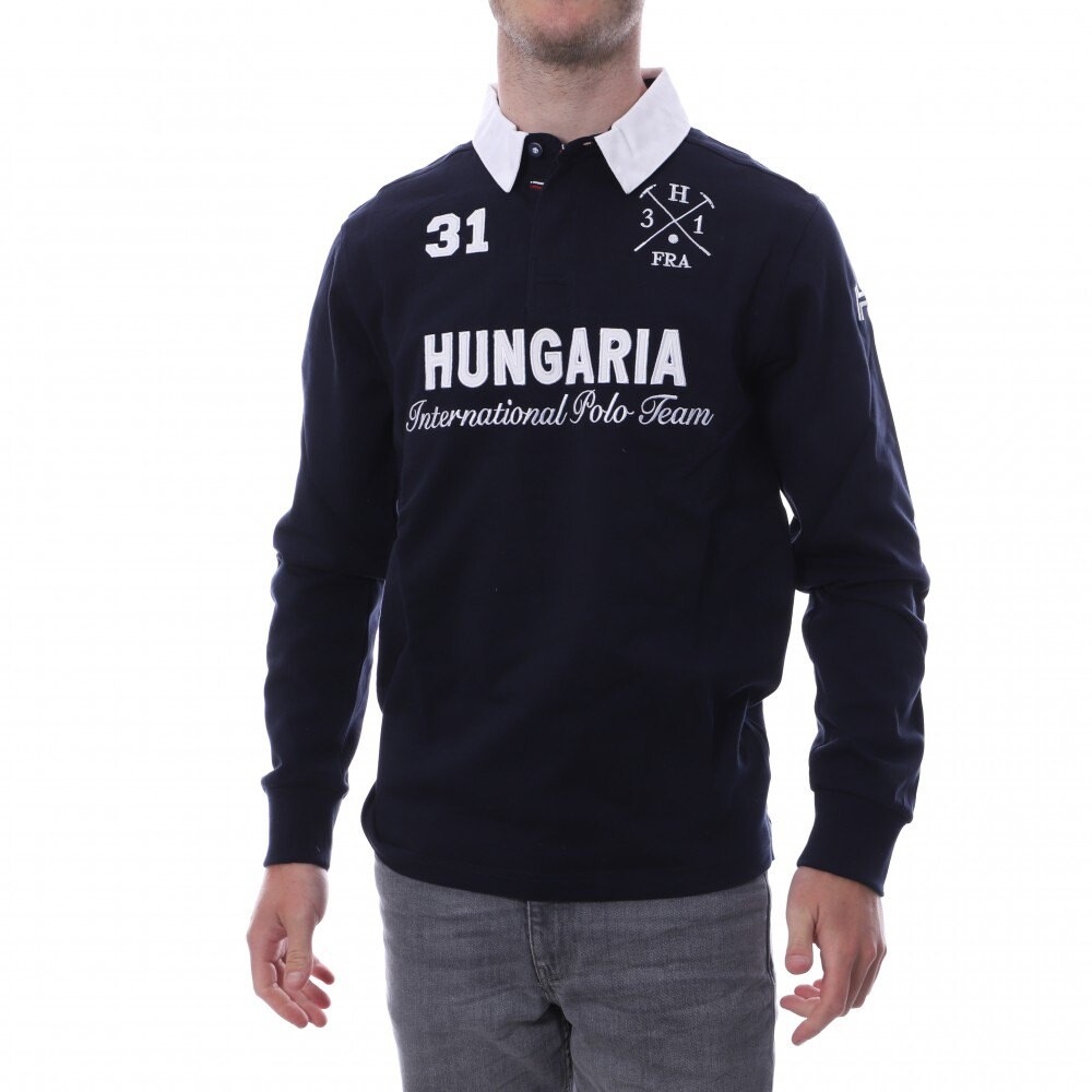 

Поло Hungaria International Team, синий