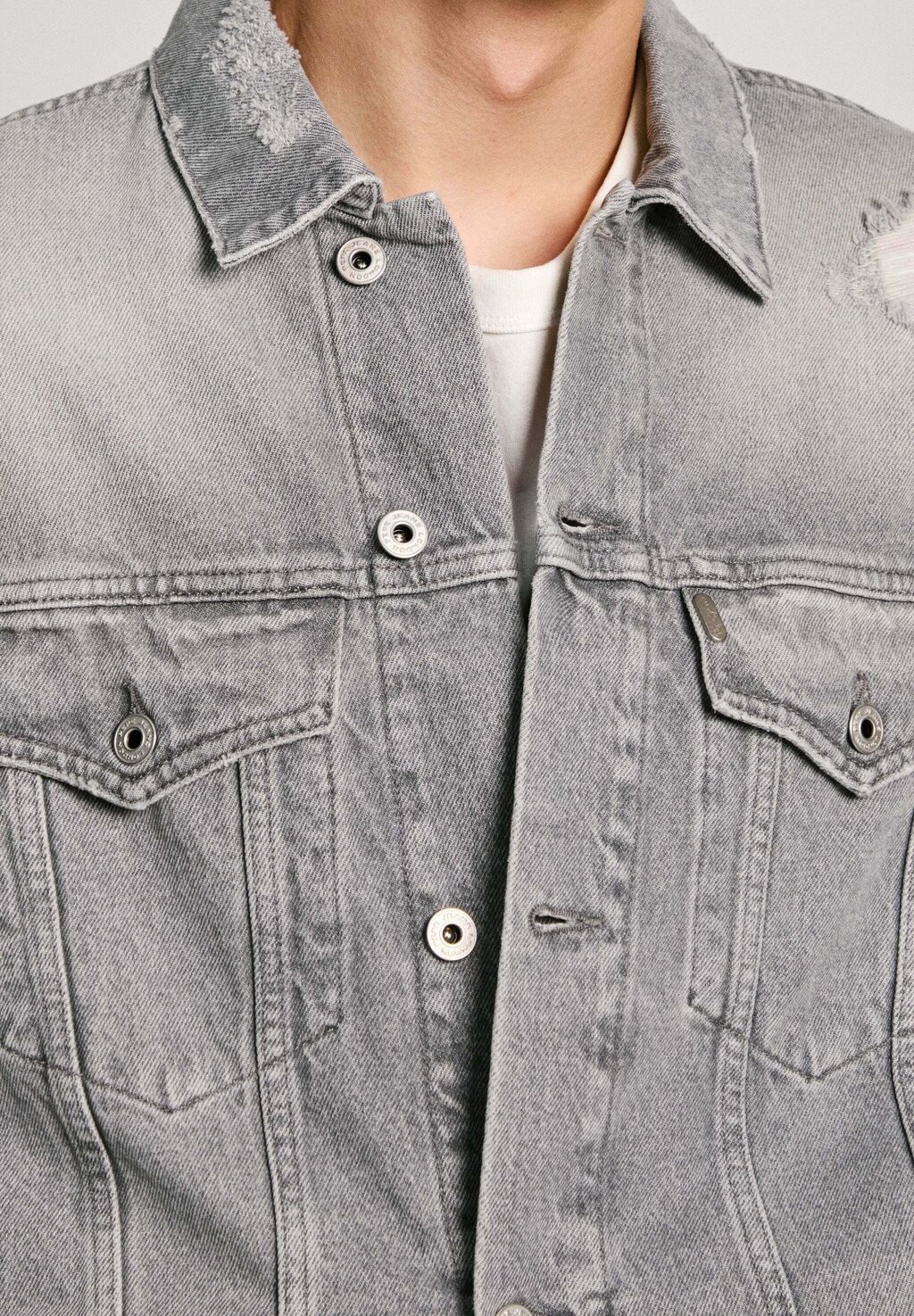 

Джинсовая куртка Pepe Jeans, синий деним