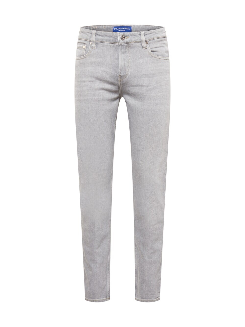 

Джинсы узкого кроя Scotch & Soda Essentials Skim, светло-серый