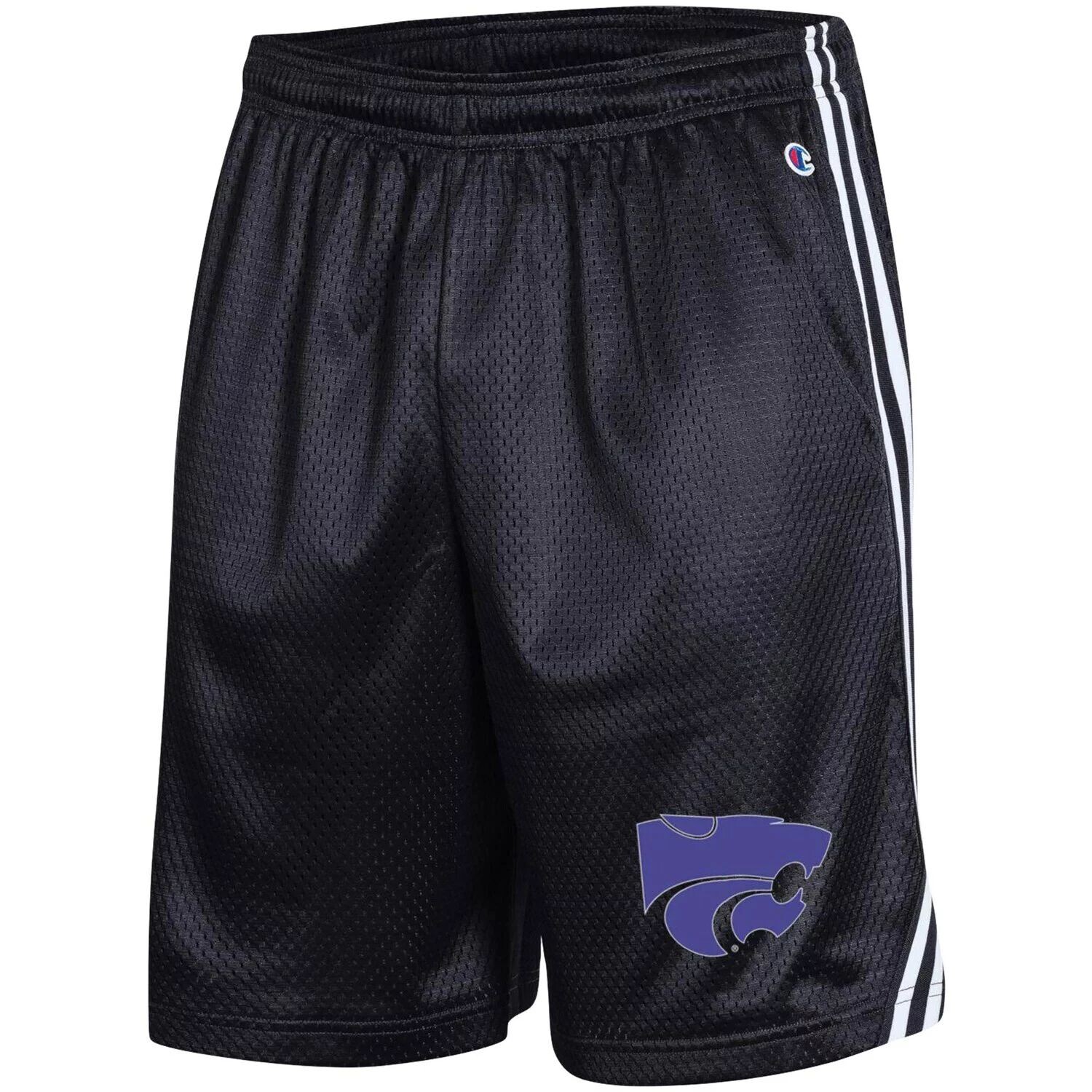 

Мужские черные шорты для лакросса Kansas State Wildcats Team Champion