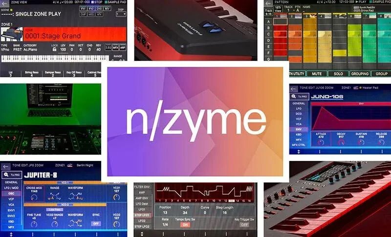 

Расширение модели Roland n/zyme для клавиатур FANTOM Workstation