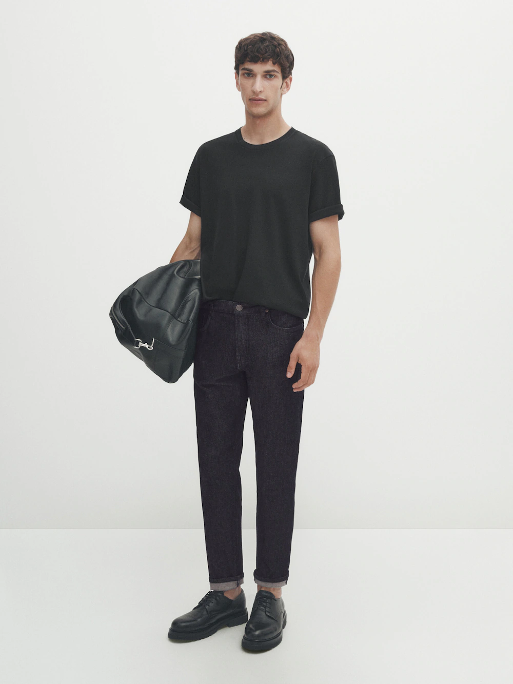 

Зауженные джинсы Massimo Dutti, индиго